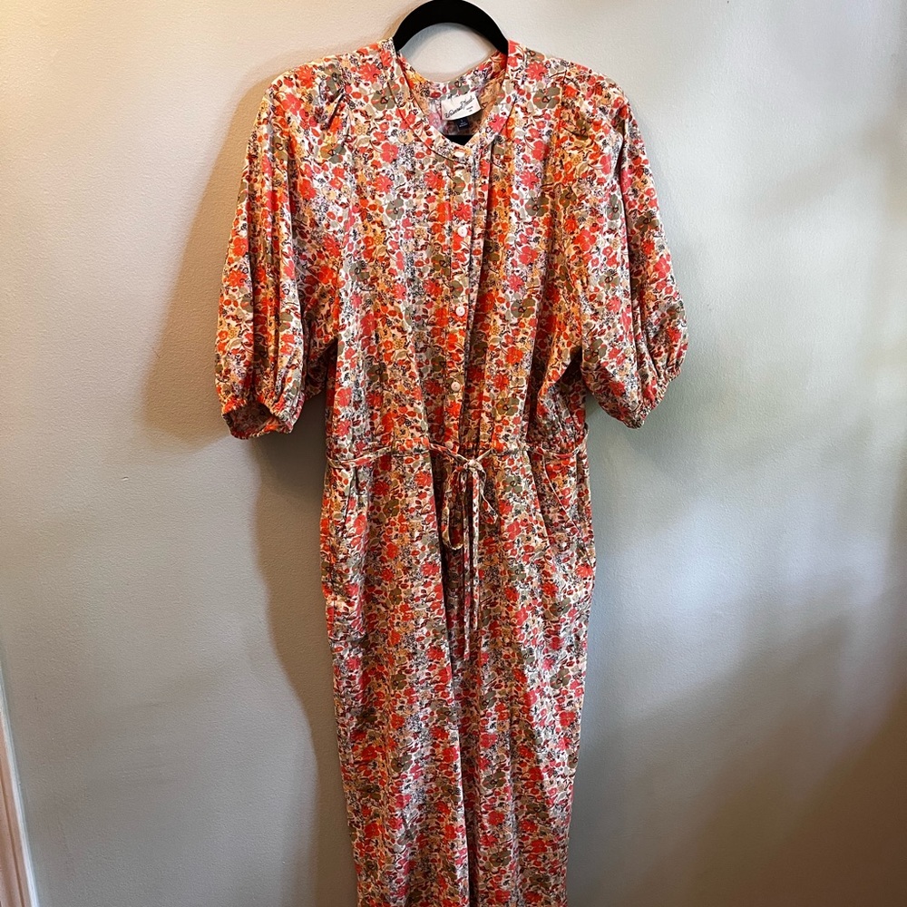 Universal Thread puff sleeve jumpsuit